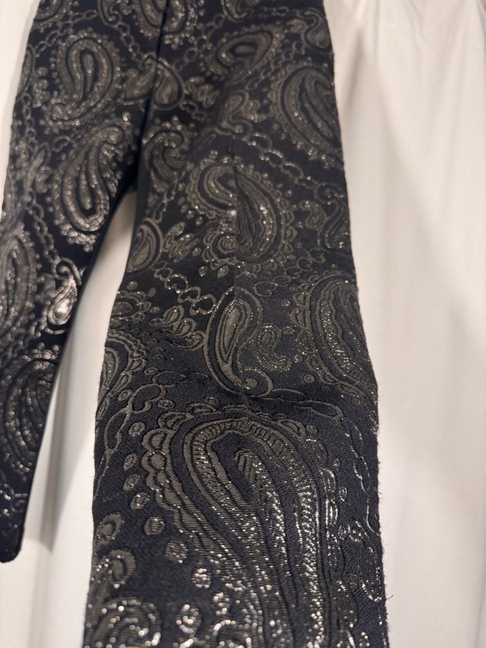 Marc Jacobs Metallic Paisley Cropped Pants - Picture 5 of 8